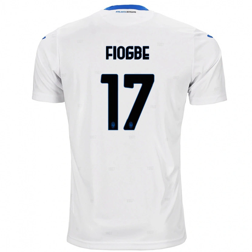 Danxen Men Candas Fiogbe #17 White Away Jersey 2024/25 T-Shirt