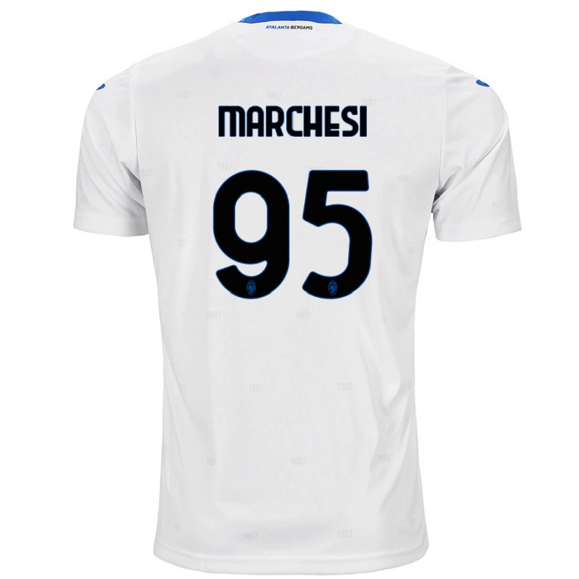 Danxen Men Silvia Marchesi #95 White Away Jersey 2024/25 T-Shirt