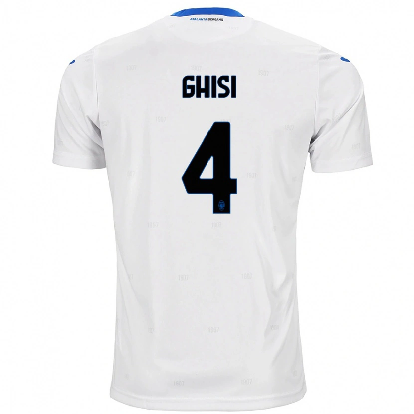 Danxen Men Laura Ghisi #4 White Away Jersey 2024/25 T-Shirt