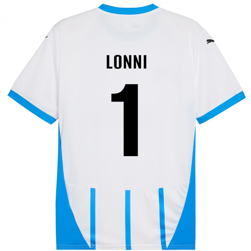 Danxen Men Lia Lonni #1 White Blue Away Jersey 2024/25 T-Shirt