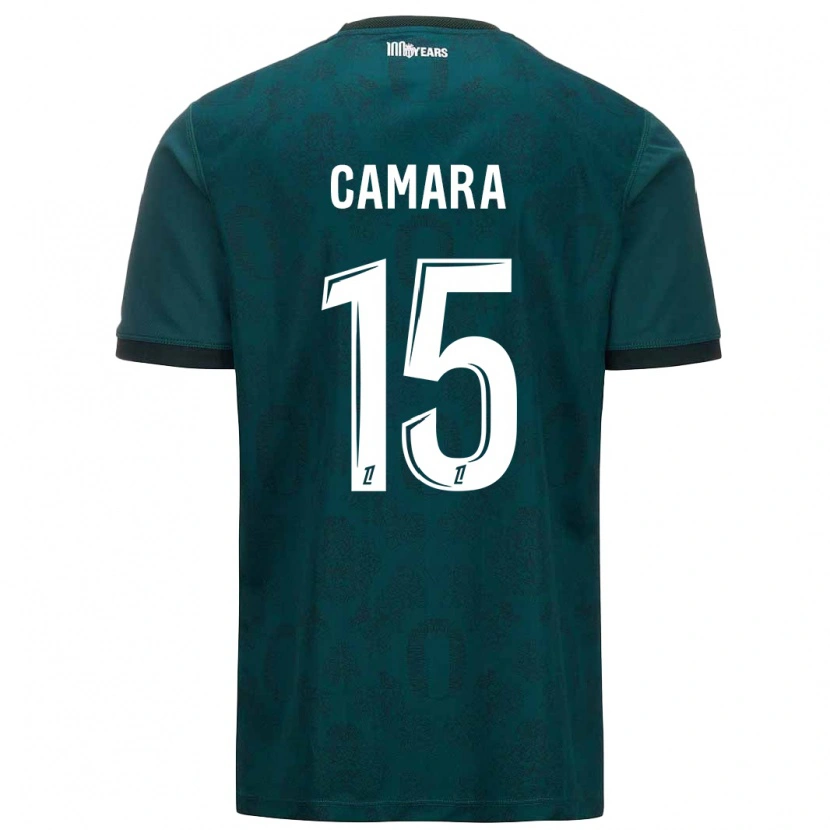 Danxen Men Lamine Camara #15 Dark Green Away Jersey 2024/25 T-Shirt