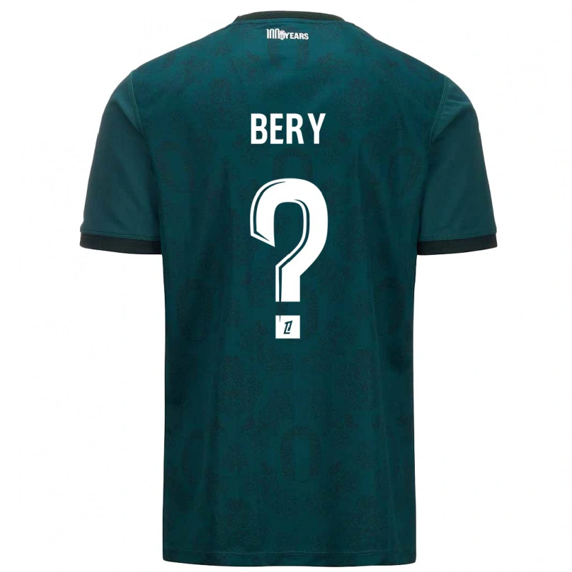 Danxen Men Jules Bery #0 Dark Green Away Jersey 2024/25 T-Shirt