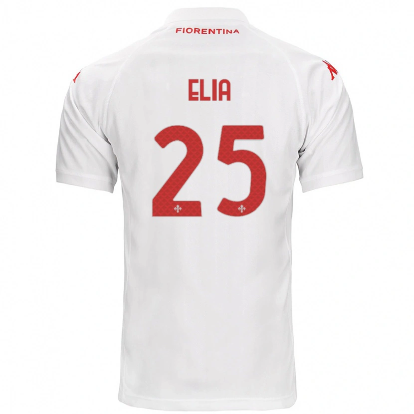 Danxen Men Mirko Elia #25 White Away Jersey 2024/25 T-Shirt