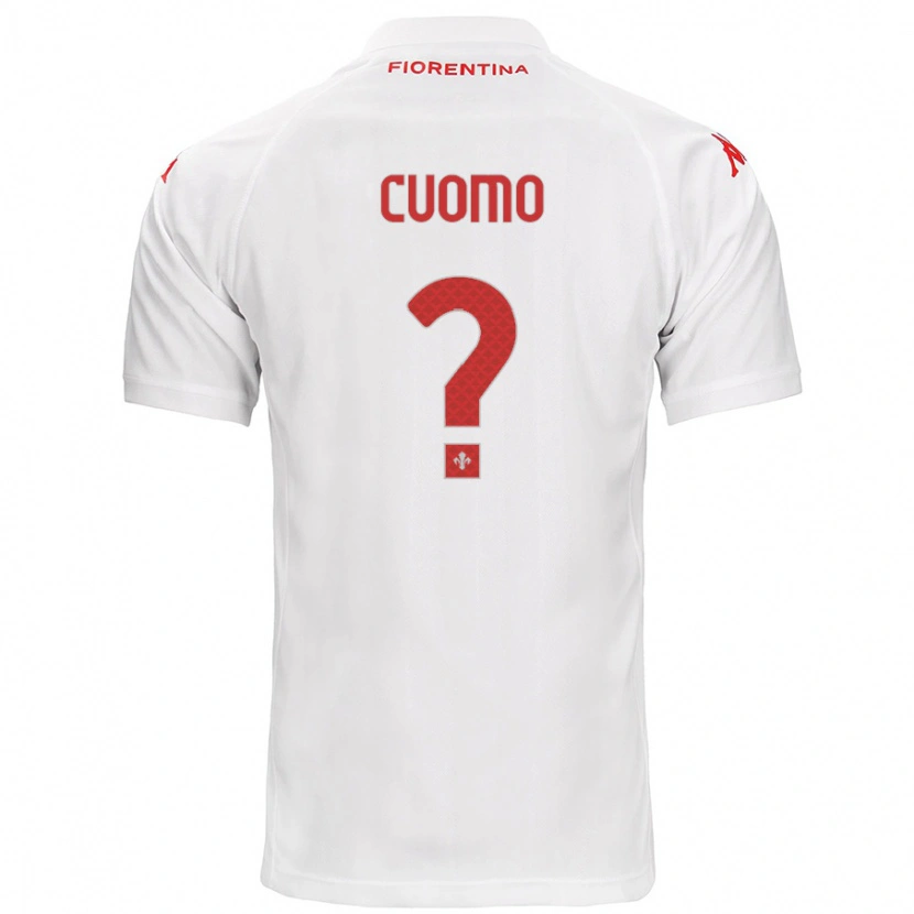 Danxen Men Raffaele Cuomo #0 White Away Jersey 2024/25 T-Shirt