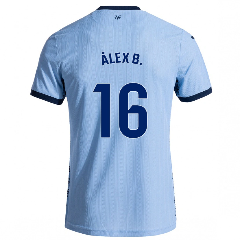 Danxen Men Álex Baena #16 Sky Blue Away Jersey 2024/25 T-Shirt