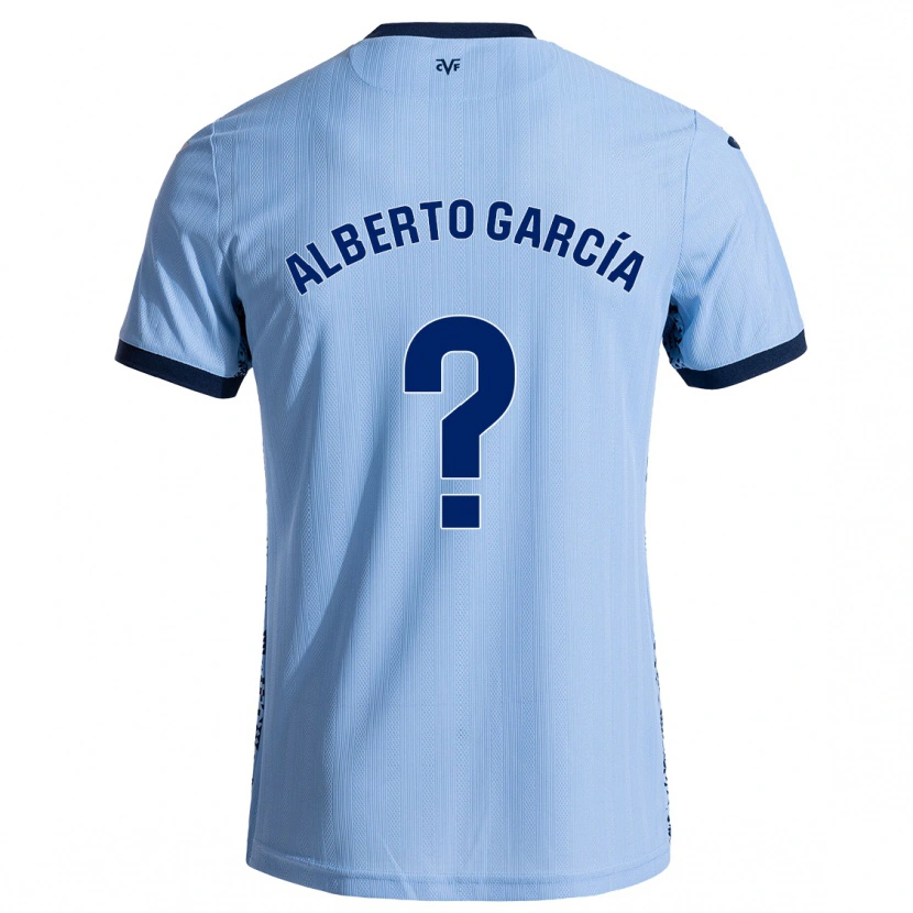 Danxen Men Alberto García #0 Sky Blue Away Jersey 2024/25 T-Shirt