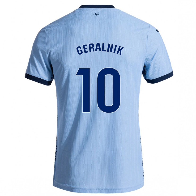 Danxen Men Tiago Geralnik #10 Sky Blue Away Jersey 2024/25 T-Shirt