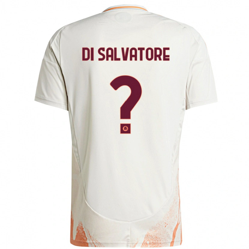 Danxen Men Diego Di Salvatore #0 Cream White Orange Away Jersey 2024/25 T-Shirt