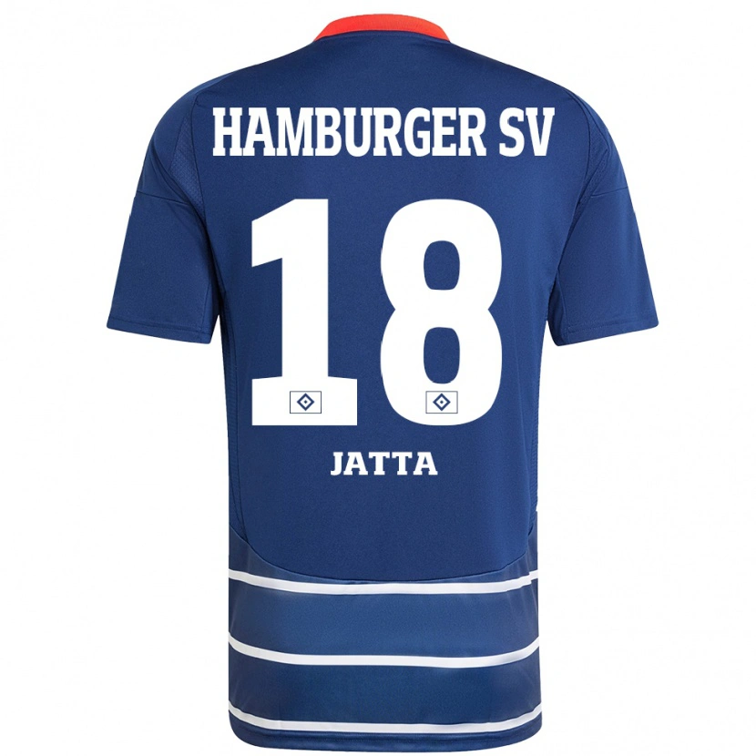 Danxen Men Bakery Jatta #18 Dark Blue Away Jersey 2024/25 T-Shirt