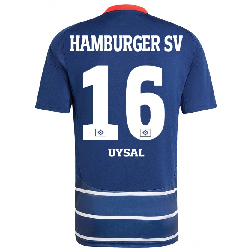 Danxen Men Samed Uysal #16 Dark Blue Away Jersey 2024/25 T-Shirt