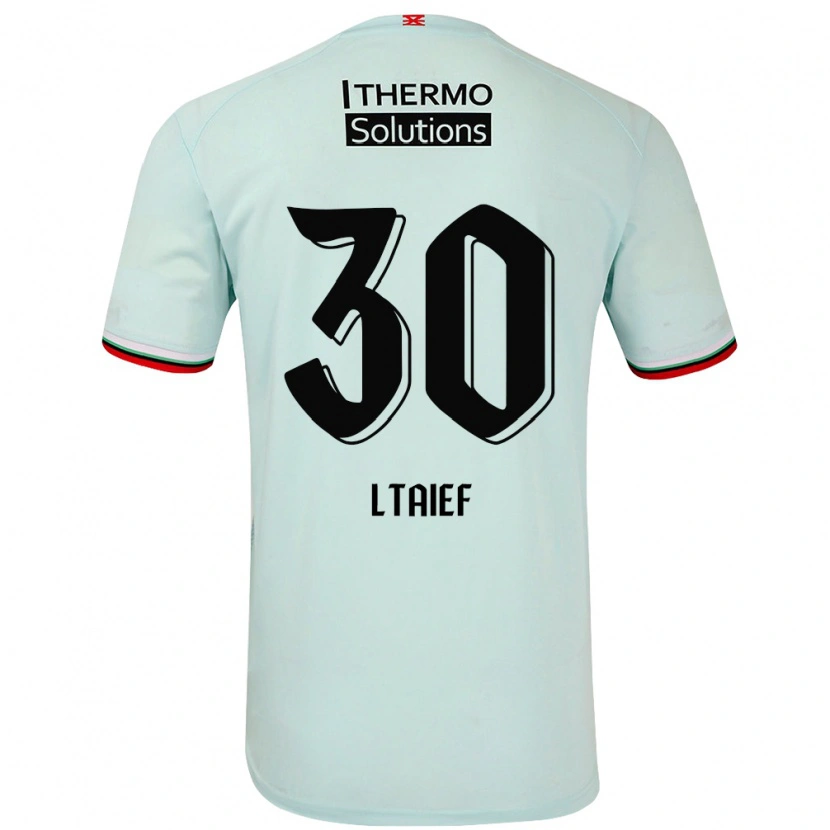 Danxen Men Sayfallah Ltaief #30 Light Green Away Jersey 2024/25 T-Shirt