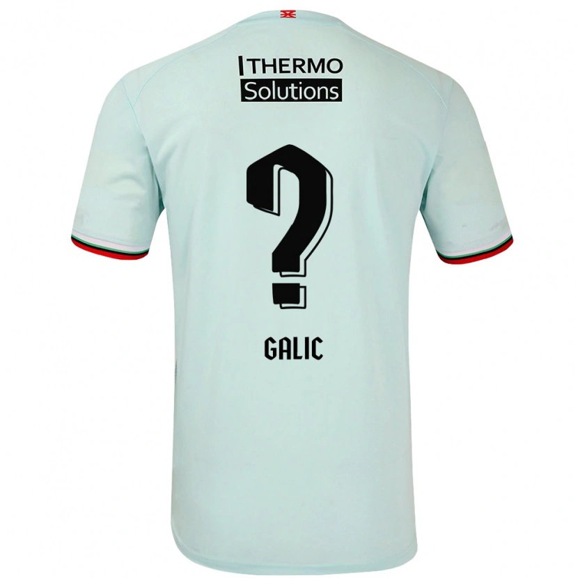 Danxen Men Daniela Galic #0 Light Green Away Jersey 2024/25 T-Shirt