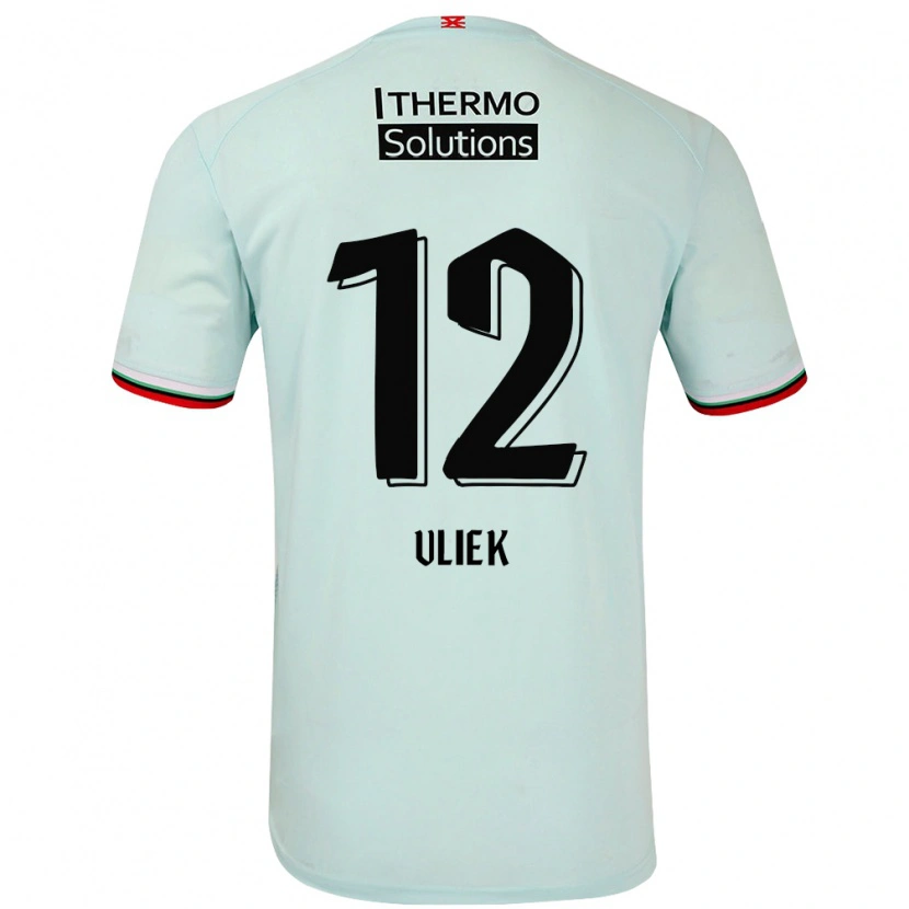 Danxen Men Leonie Vliek #12 Light Green Away Jersey 2024/25 T-Shirt