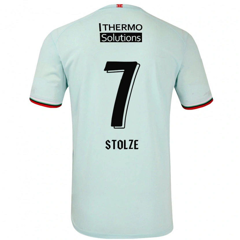 Danxen Men Anna-Lena Stolze #7 Light Green Away Jersey 2024/25 T-Shirt