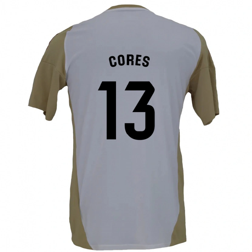 Danxen Men Christian Cores #13 Brown White Away Jersey 2024/25 T-Shirt