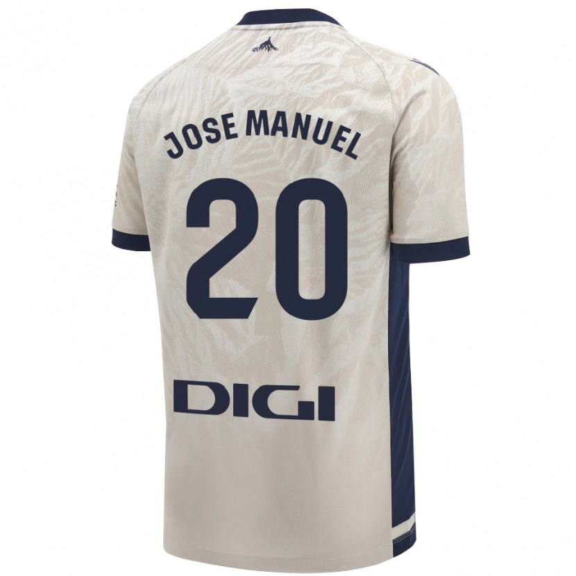 Danxen Men José Manuel Arnáiz #20 Light Gray Away Jersey 2024/25 T-Shirt