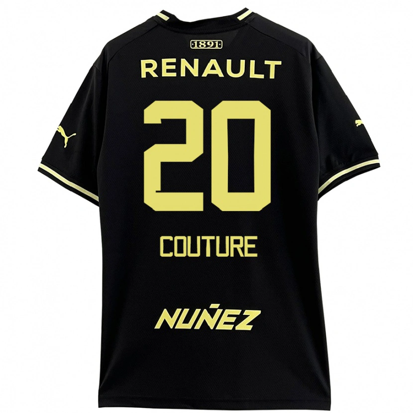 Danxen Men Lorenzo Couture #20 Black Yellow Away Jersey 2024/25 T-Shirt