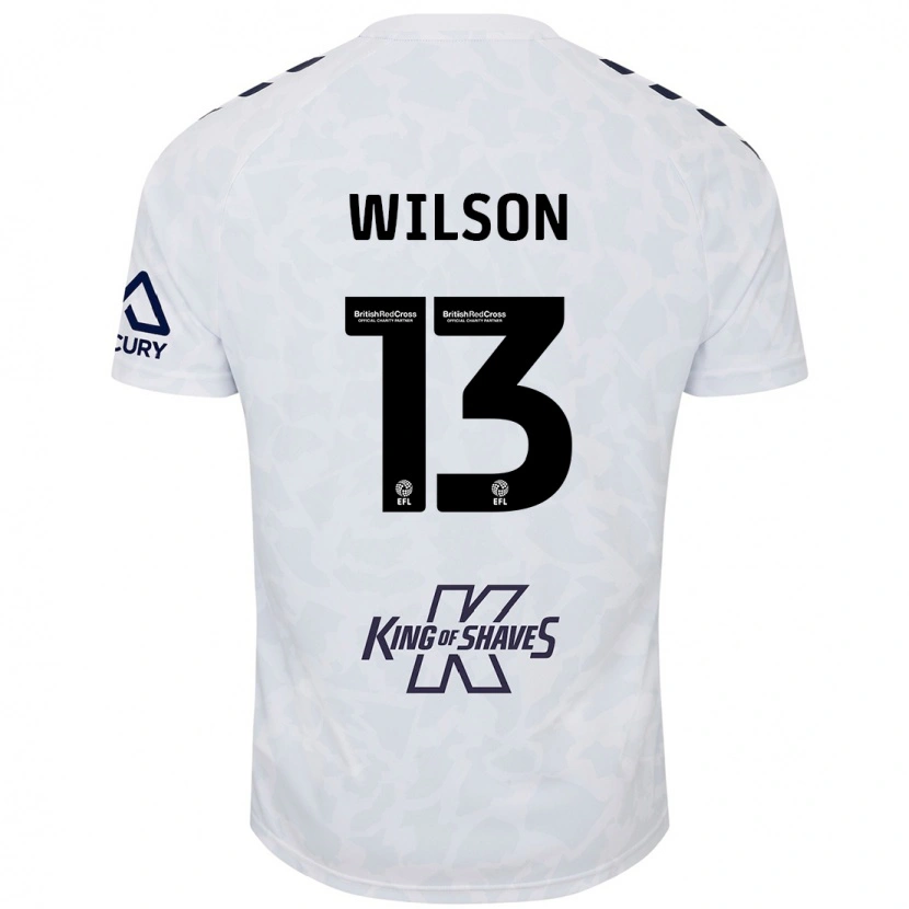 Danxen Men Ben Wilson #13 White Away Jersey 2024/25 T-Shirt