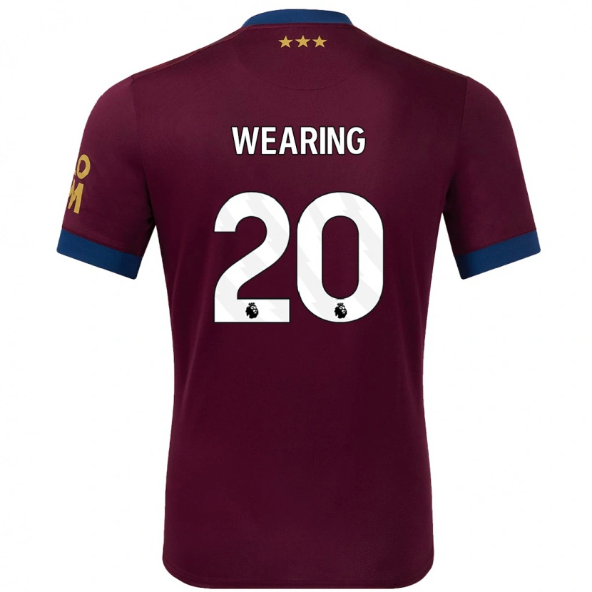 Danxen Men Megan Wearing #20 Brown Away Jersey 2024/25 T-Shirt