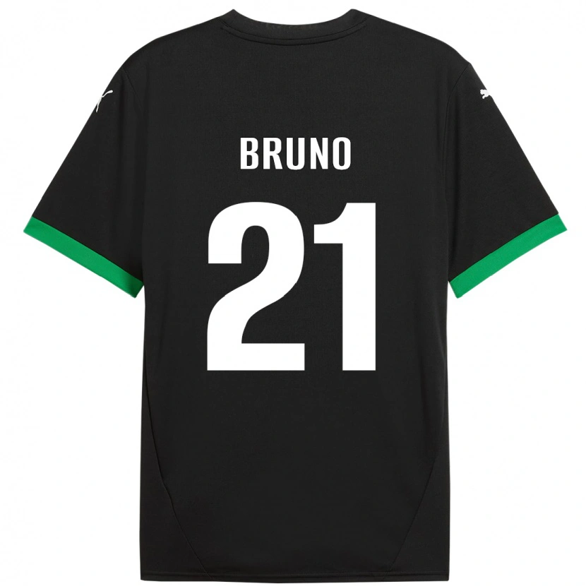 Danxen Women Kevin Bruno #21 Black Dark Green Home Jersey 2024/25 T-Shirt