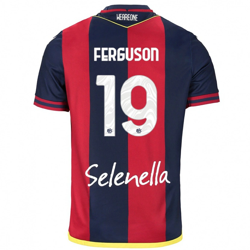 Danxen Women Lewis Ferguson #19 Red Royal Blue Home Jersey 2024/25 T-Shirt