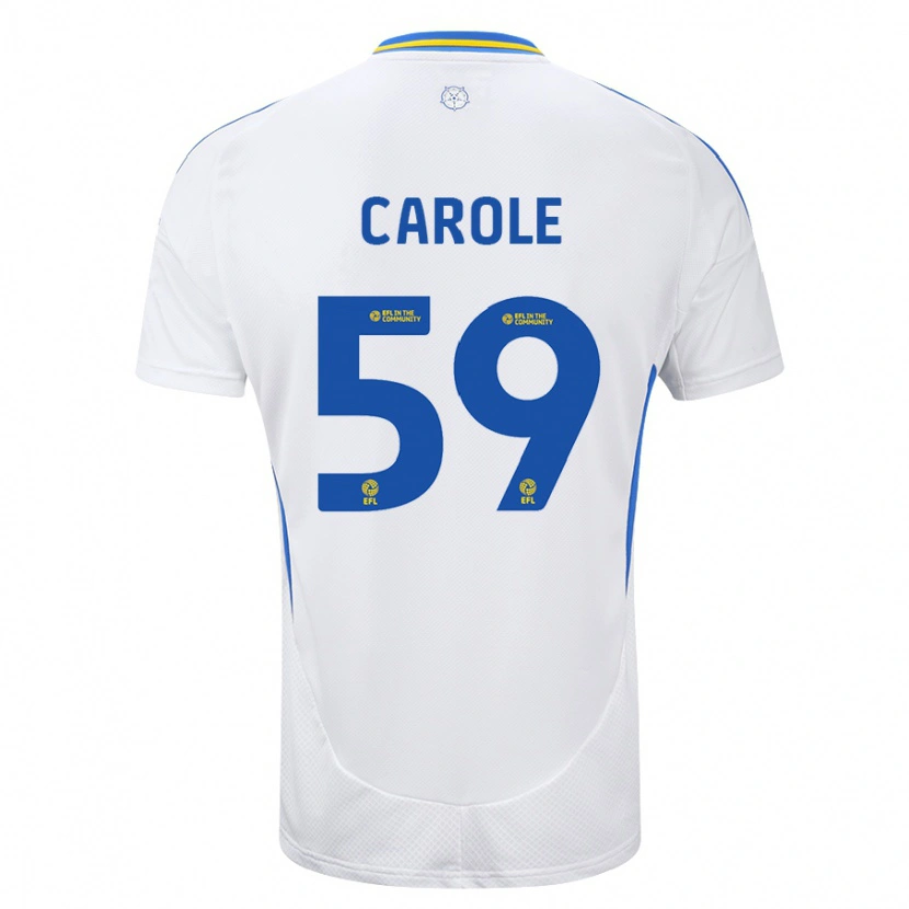 Danxen Women Keenan Carole #59 White Blue Home Jersey 2024/25 T-Shirt