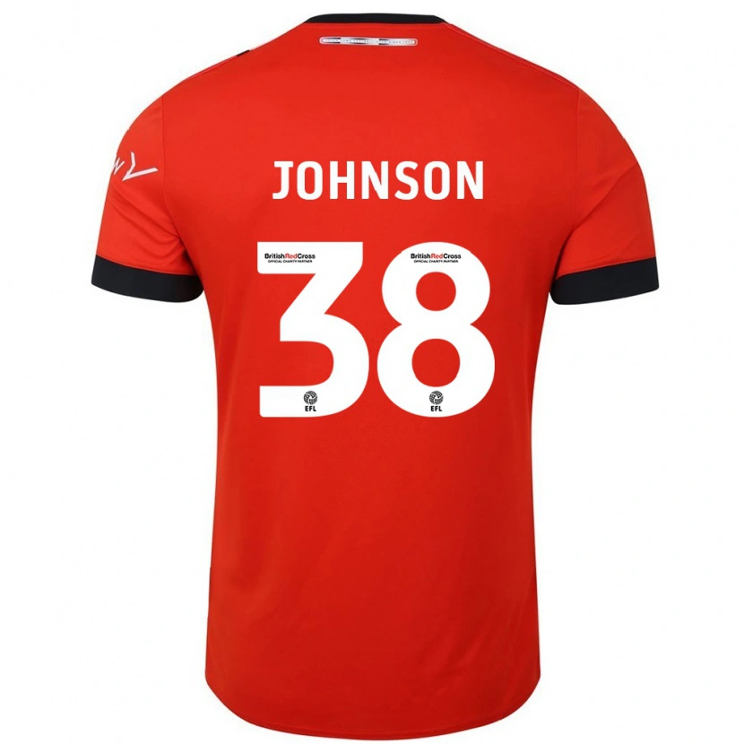 Danxen Women Joe Johnson #38 Orange Black Home Jersey 2024/25 T-Shirt