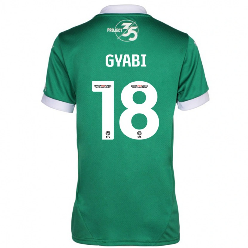 Danxen Women Darko Gyabi #18 Green White Home Jersey 2024/25 T-Shirt