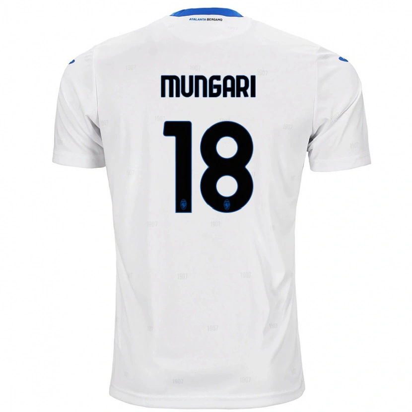 Danxen Women Giuseppe Mungari #18 White Away Jersey 2024/25 T-Shirt