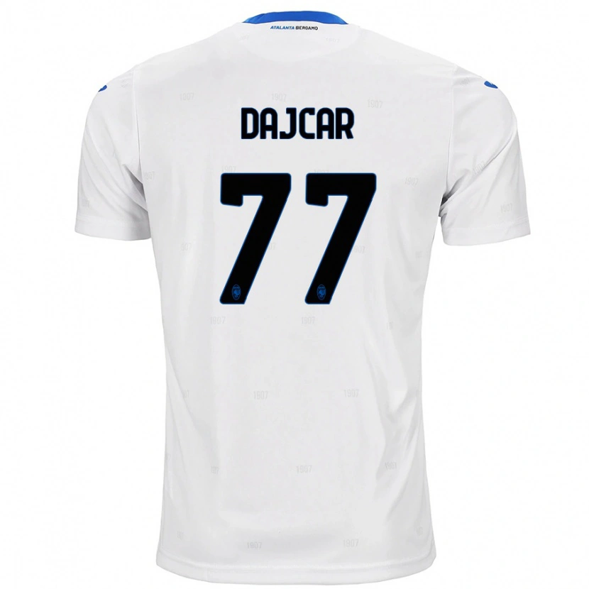 Danxen Women Matevz Dajcar #77 White Away Jersey 2024/25 T-Shirt