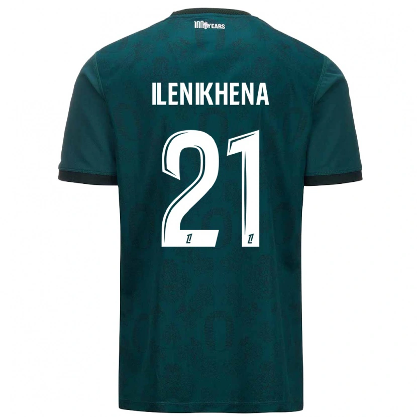 Danxen Women George Ilenikhena #21 Dark Green Away Jersey 2024/25 T-Shirt