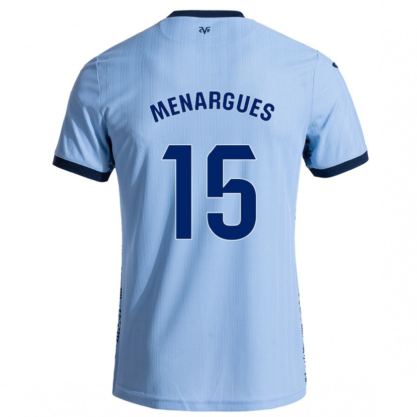 Danxen Women Joseda Menargues #15 Sky Blue Away Jersey 2024/25 T-Shirt