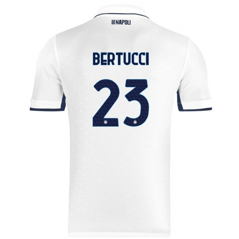 Danxen Women Sofia Bertucci #23 White Royal Blue Away Jersey 2024/25 T-Shirt