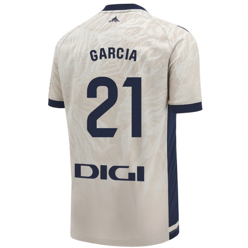 Danxen Women Jon García #21 Light Gray Away Jersey 2024/25 T-Shirt