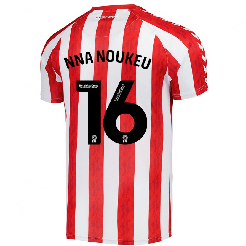 Danxen Kid Blondy Nna Noukeu #16 Red White Home Jersey 2024/25 T-Shirt