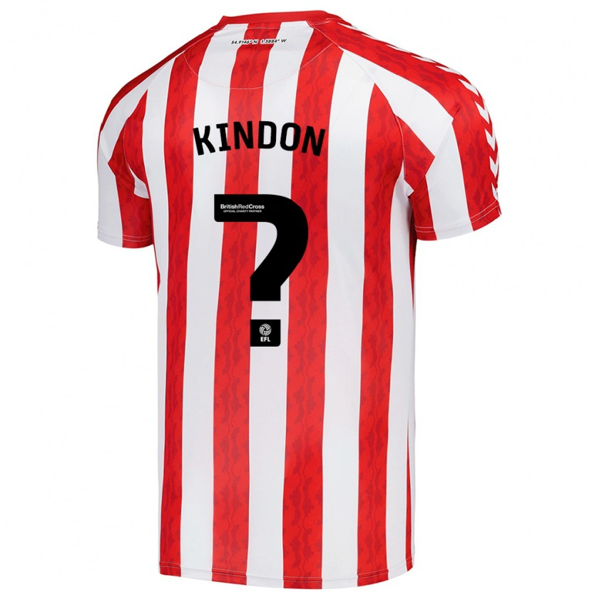 Danxen Kid Ben Kindon #0 Red White Home Jersey 2024/25 T-Shirt