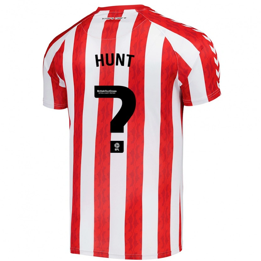 Danxen Kid Liam Hunt #0 Red White Home Jersey 2024/25 T-Shirt