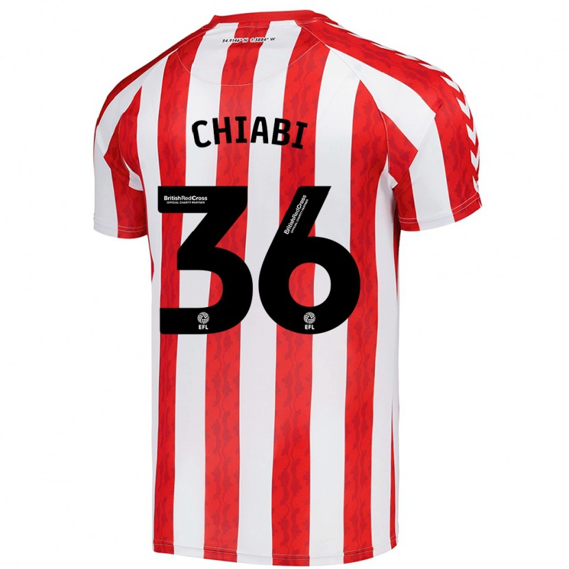 Danxen Kid Tom Chiabi #36 Red White Home Jersey 2024/25 T-Shirt