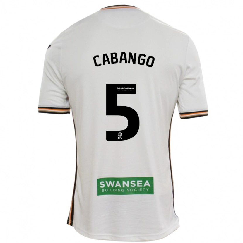 Danxen Kid Ben Cabango #5 White Home Jersey 2024/25 T-Shirt