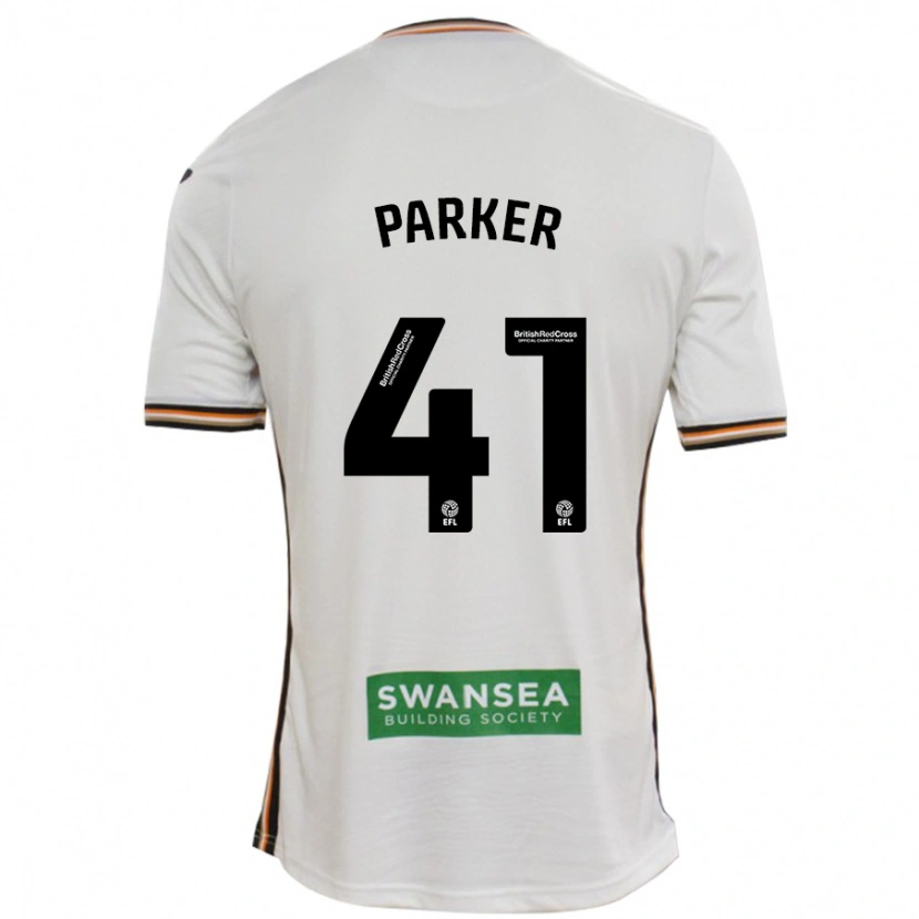 Danxen Kid Sam Parker #41 White Home Jersey 2024/25 T-Shirt