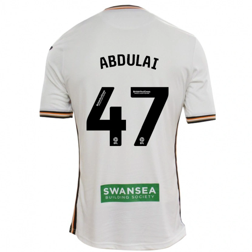 Danxen Kid Azeem Abdulai #47 White Home Jersey 2024/25 T-Shirt