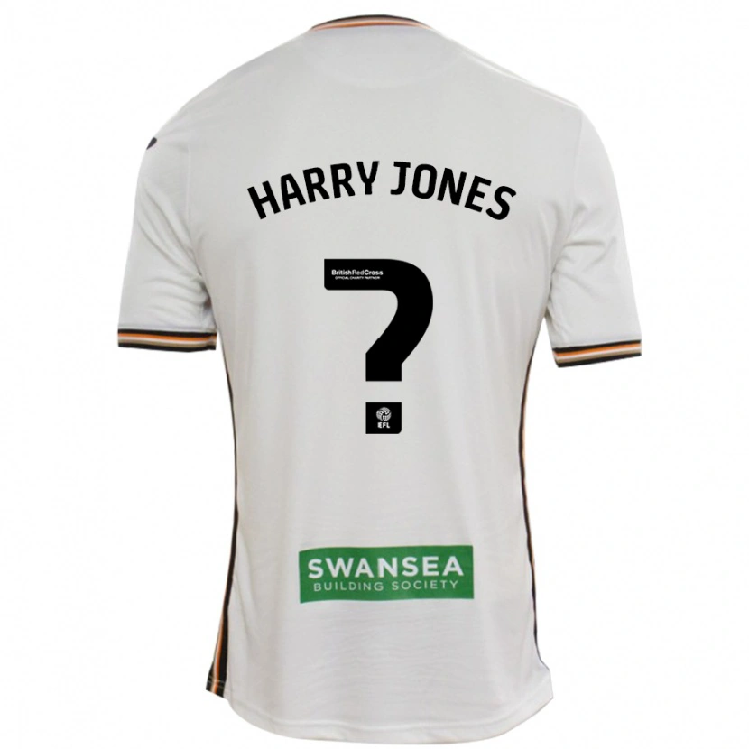 Danxen Kid Harry Jones #0 White Home Jersey 2024/25 T-Shirt