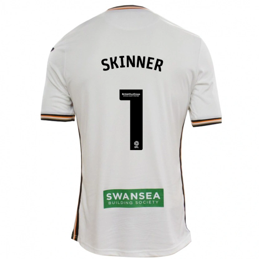 Danxen Kid Claire Skinner #1 White Home Jersey 2024/25 T-Shirt