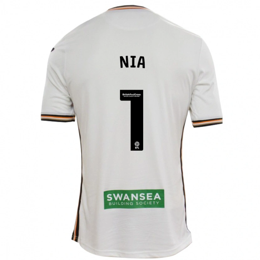 Danxen Kid Ffion Rees Nia #1 White Home Jersey 2024/25 T-Shirt