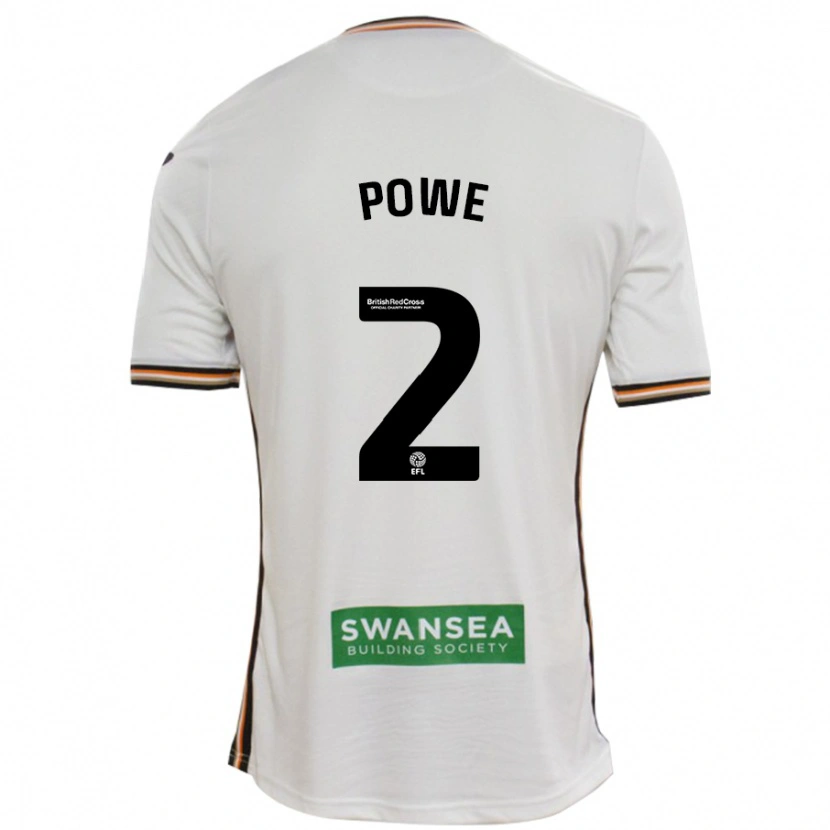 Danxen Kid Alicia Powe #2 White Home Jersey 2024/25 T-Shirt