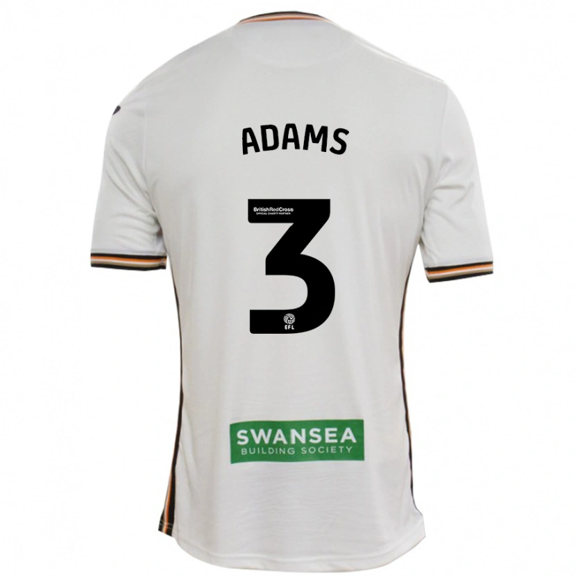 Danxen Kid Sarah Adams #3 White Home Jersey 2024/25 T-Shirt