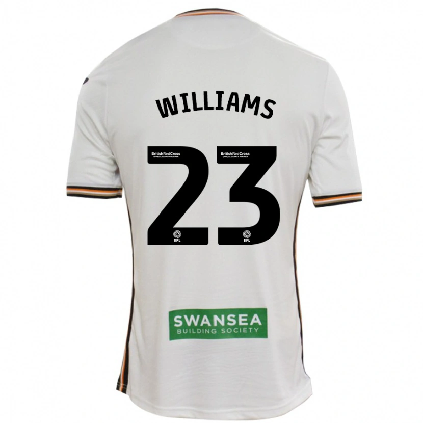 Danxen Kid Jessica Williams #23 White Home Jersey 2024/25 T-Shirt