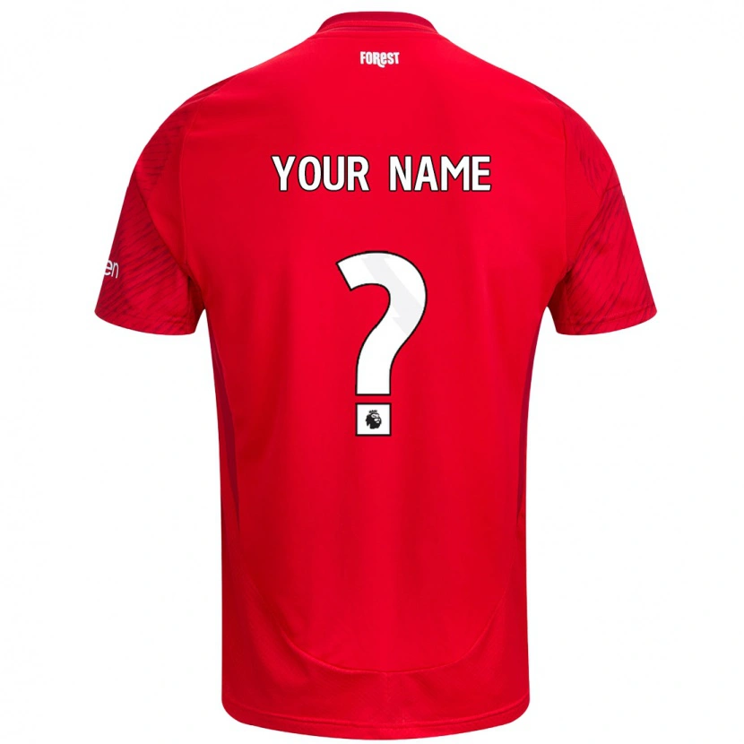 Danxen Kid Your Name #0 Red White Home Jersey 2024/25 T-Shirt