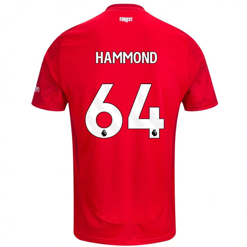 Danxen Kid Ben Hammond #64 Red White Home Jersey 2024/25 T-Shirt