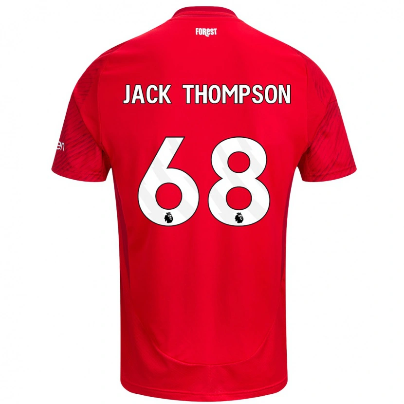 Danxen Kid Jack Thompson #68 Red White Home Jersey 2024/25 T-Shirt